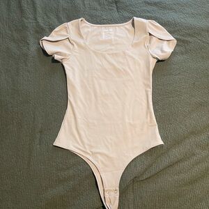 Short Sleeve Nude bodysuit